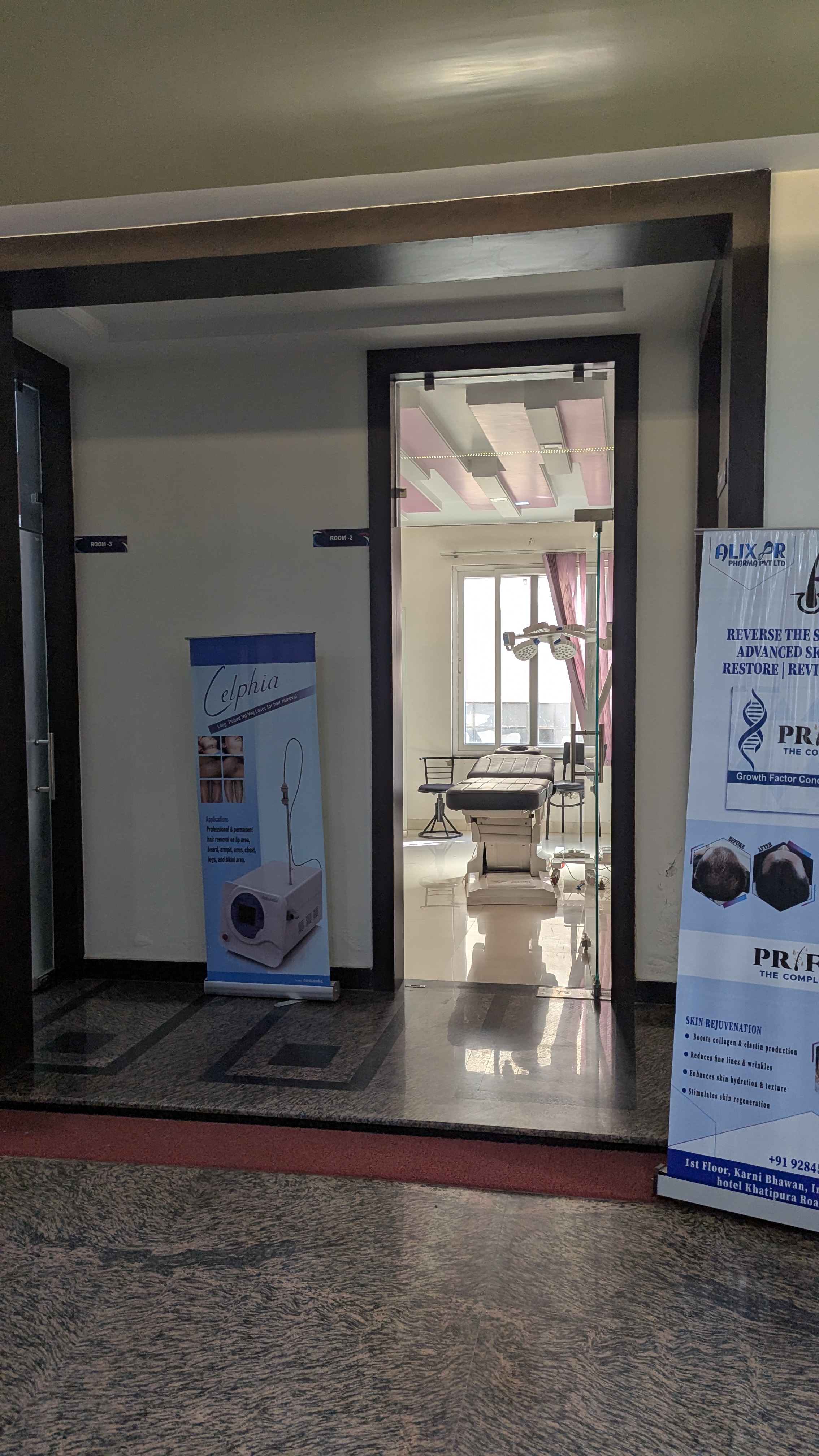 Modern clinic interior